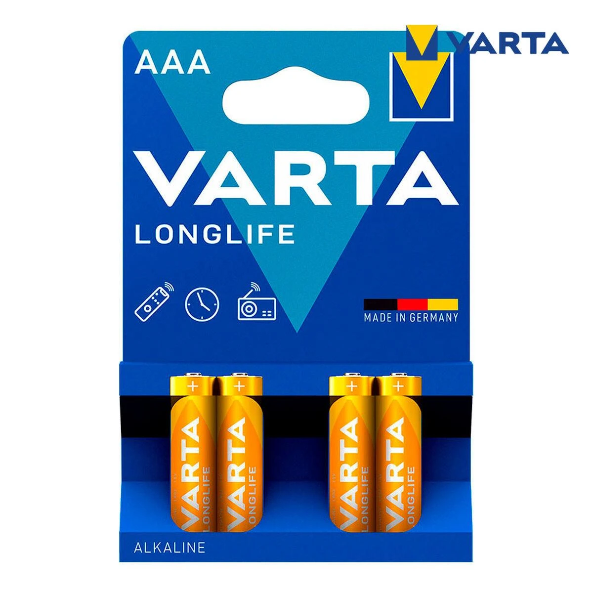 Varta Longlife Extra AAA Vienkartinė baterija Šarminis