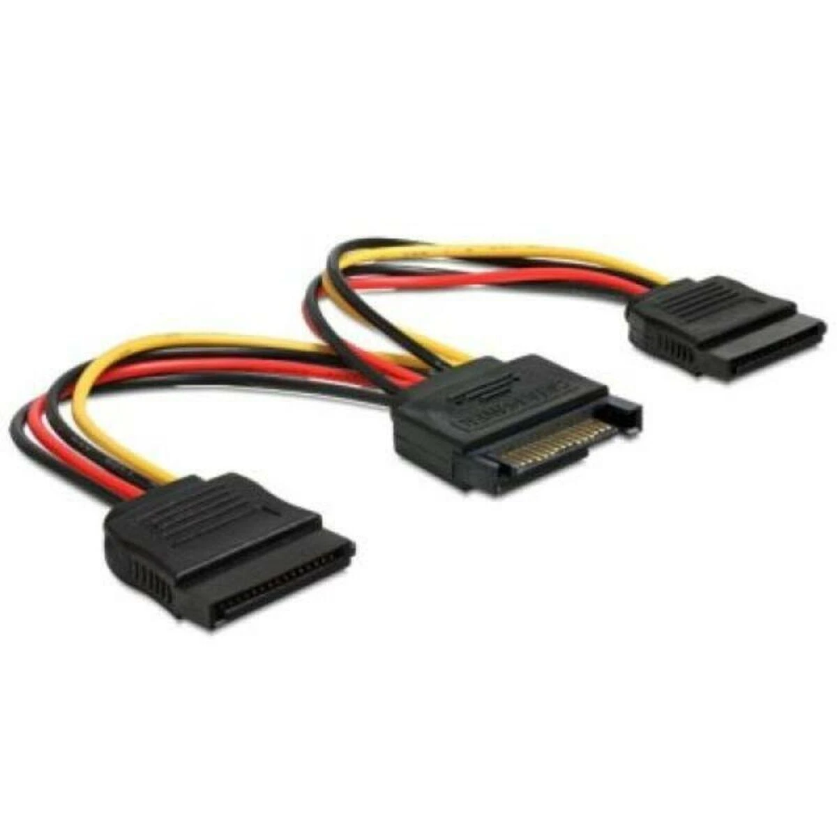 DELOCK Adaptor Power SATA HDD2x zu 15Pin-St 15cm