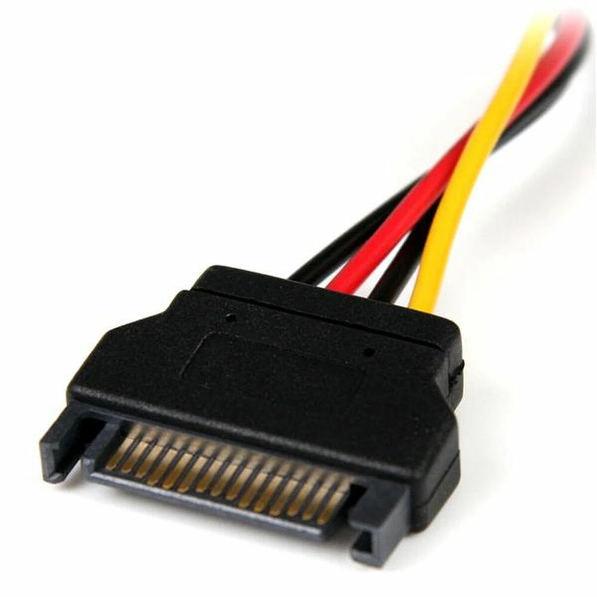 "StarTech Molex" - SATA, 0,15 m, kelių spalvų (LP4SATAFM6IN)