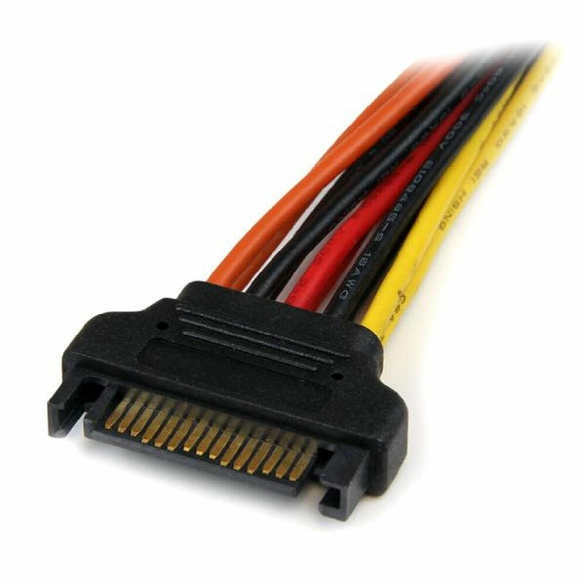 StarTech SATA 15 kontaktų – SATA 15 kontaktų x2, 0,15 m, daugiaspalvis (PYO2LSATA)