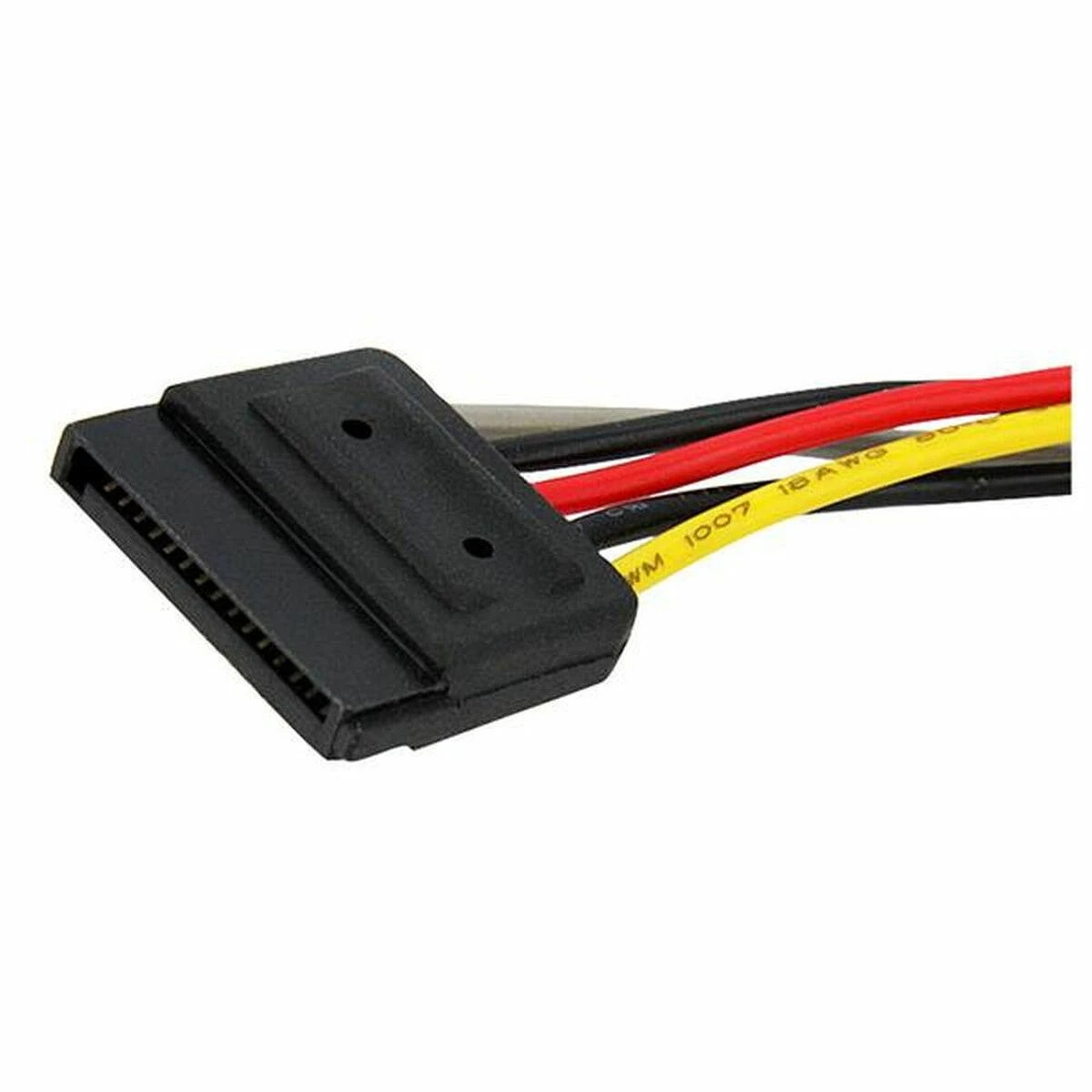 StarTech SATA 15 kontaktų – SATA 15 kontaktų x2, 0,15 m, daugiaspalvis (PYO2SATA)
