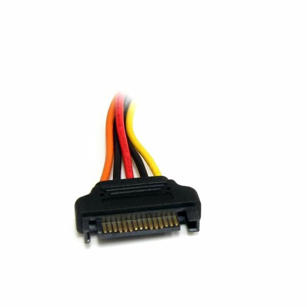StarTech SATA 15 kontaktų – SATA 15 kontaktų, 0,2 m, daugiaspalvis (SATAPOWEXT8)