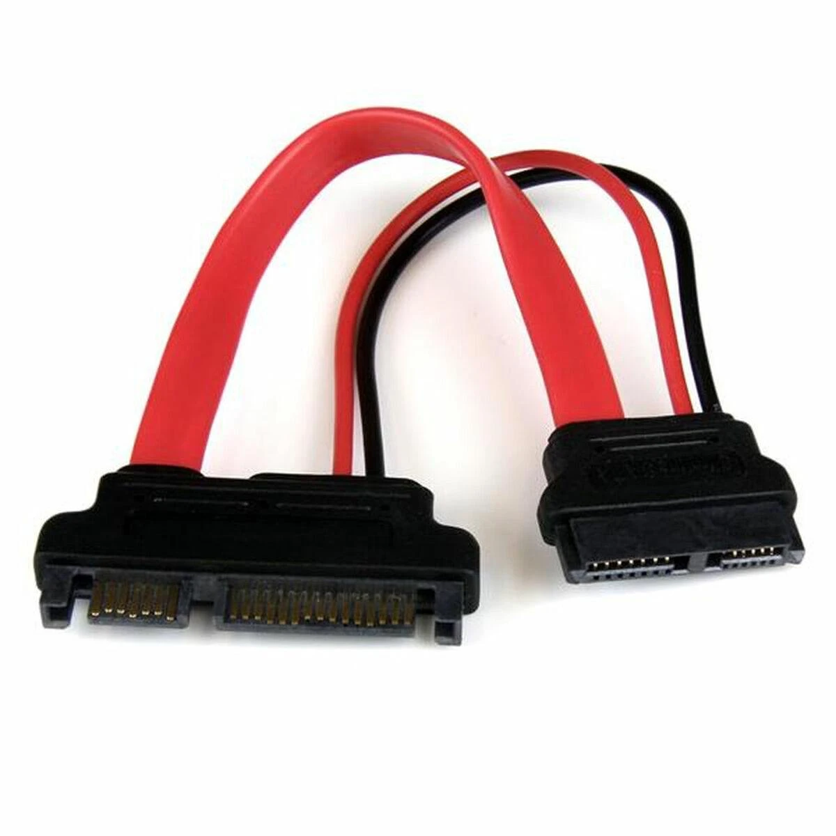 StarTech SATA - SATA Slimline, 0.15m, Raudona (SLSATAADAP6)