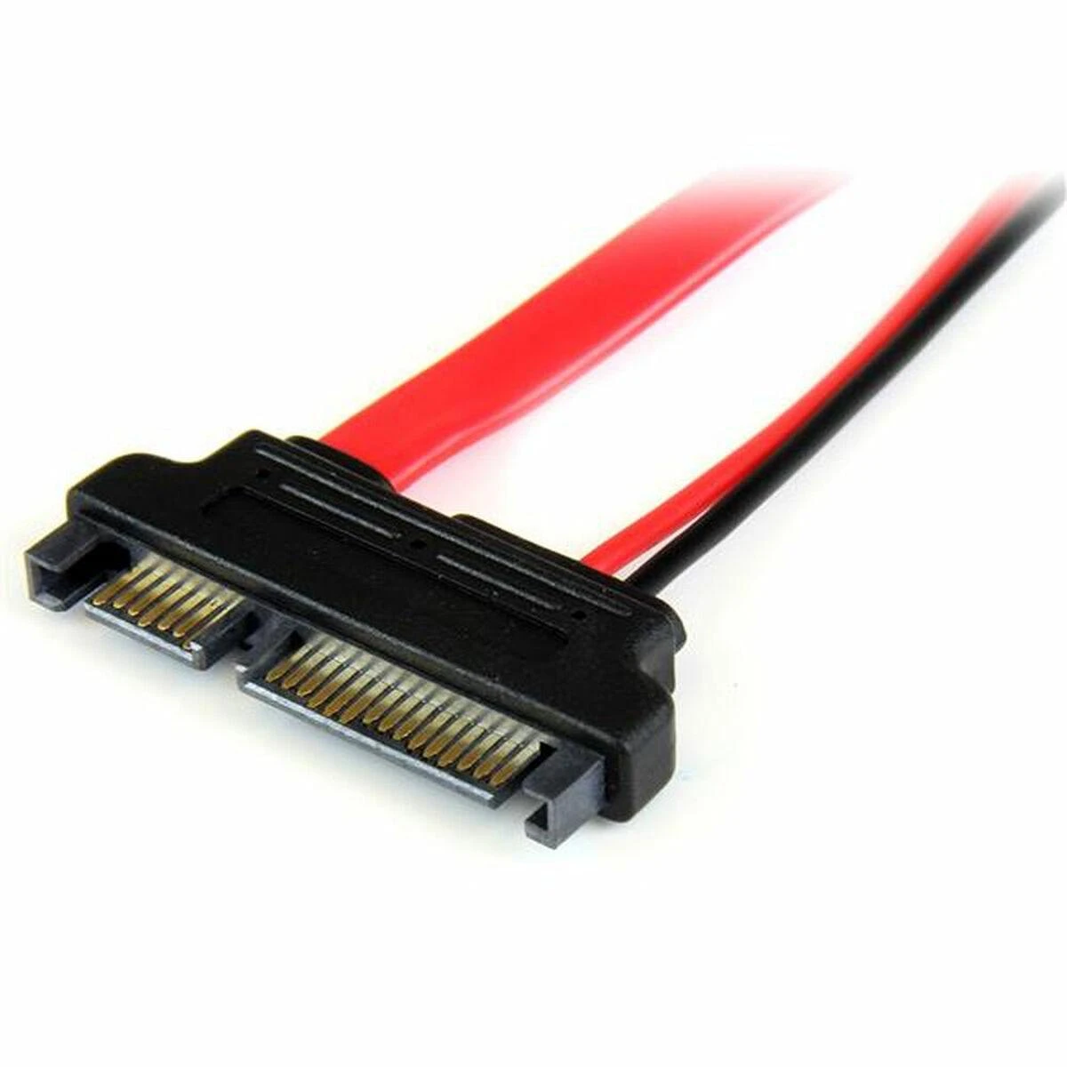 StarTech SATA - SATA Slimline, 0.15m, Raudona (SLSATAADAP6)