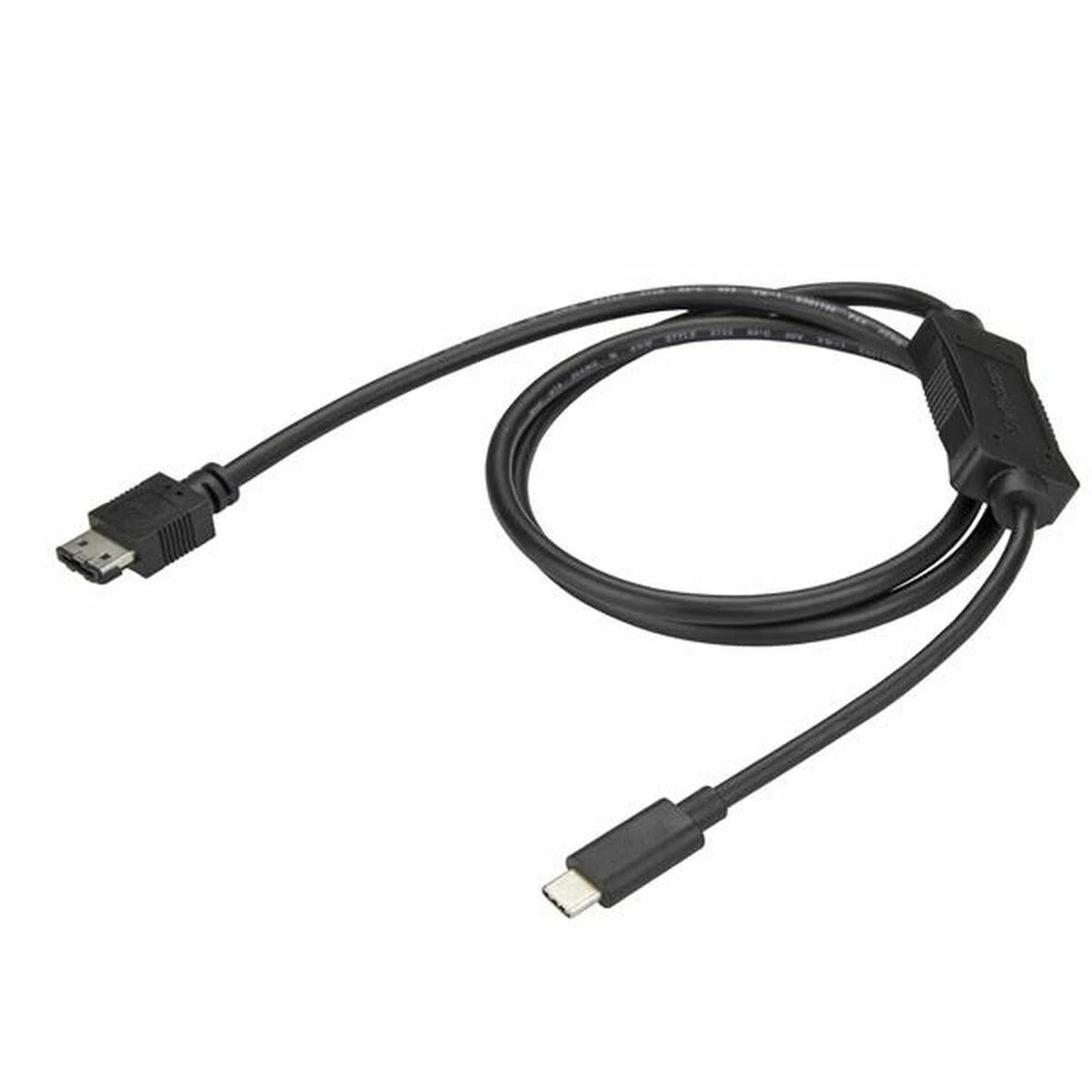 Kabelis USB StarTech USB-C - eSATA 1 m Juodas (USB3C2ESAT3)