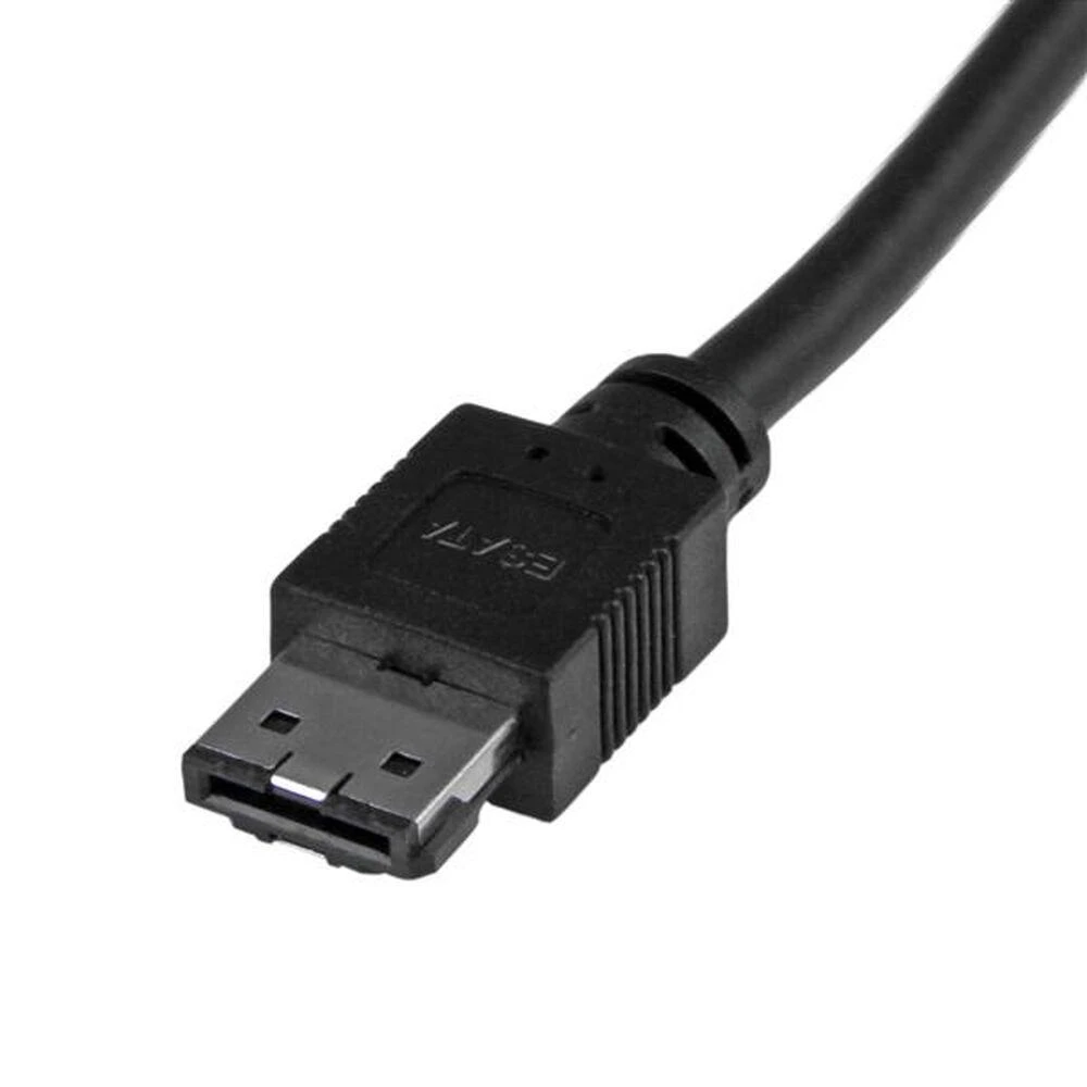 Kabelis USB StarTech USB-A - eSATA 1 m Juodas (USB3S2ESATA3)