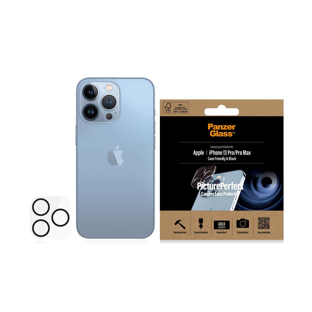 Panzer Glass Apsauginis stiklas telefono kamerai Apple iPhone 13 Pro / 13 Pro Max PanzerGlass Camera Protector (0384)