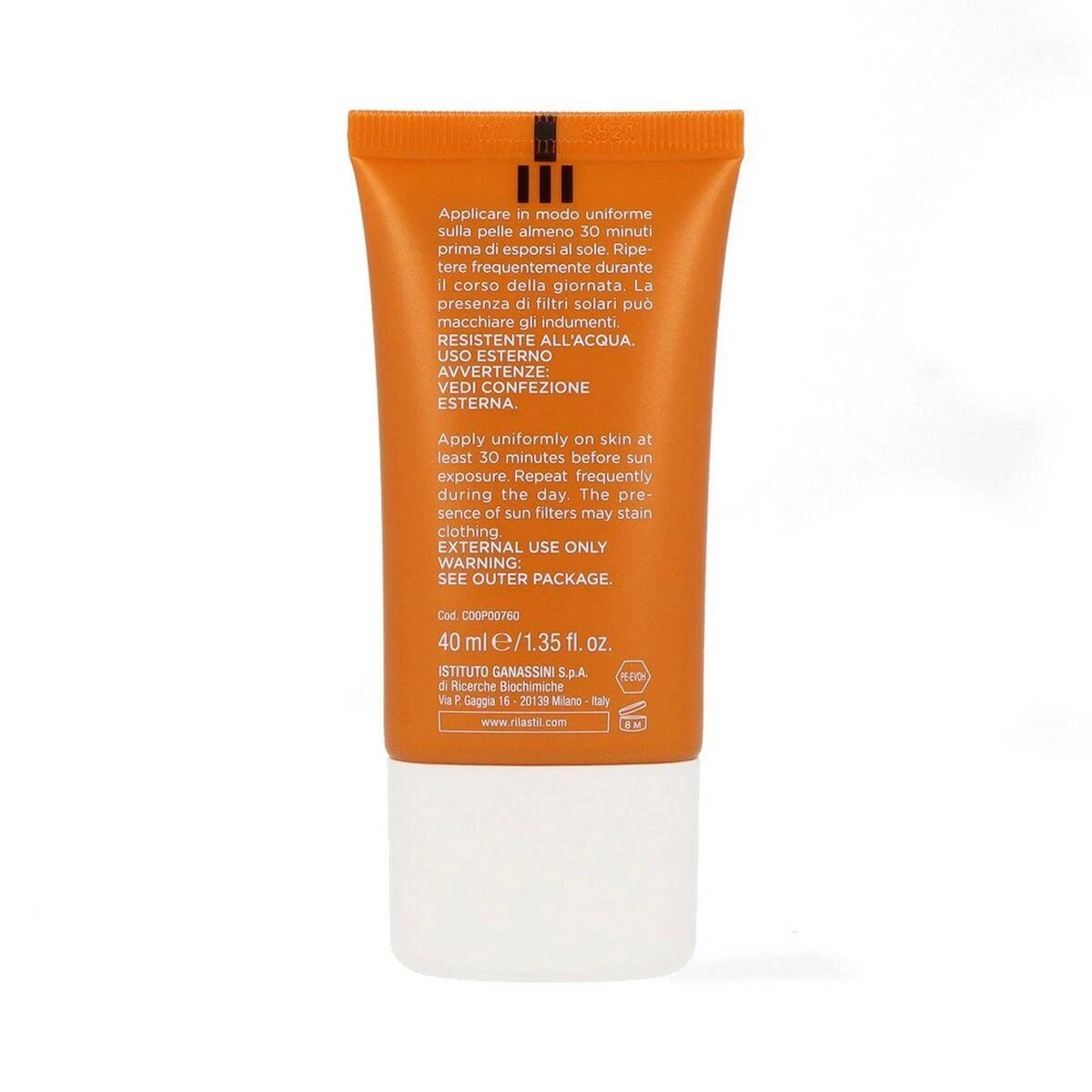 Rilastil D-Clar Spf50+ Fotoapsauginis kremas suvienodinantis veido spalvą 40ml