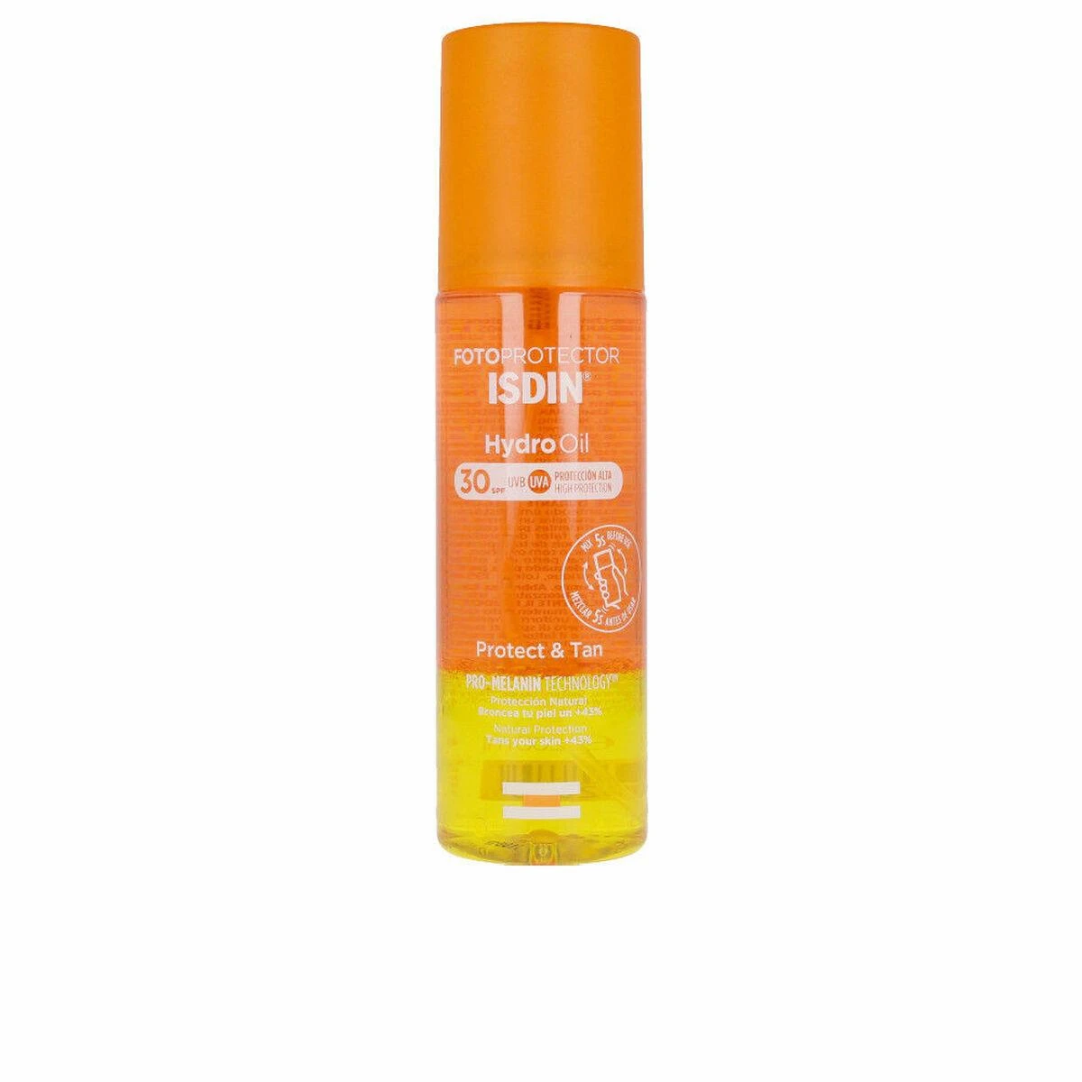 Isdin Fotoprotector Hydro Oil Spf30 purškiama apsaugas apsauginis aliejinis losjonas nuo saulės 200ml