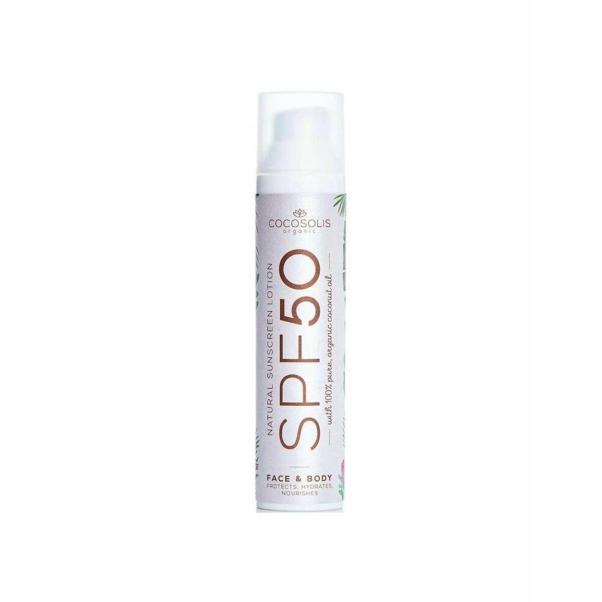 Cocosolis Natūralus apsauginis losjonas nuo saulės Spf50 100ml