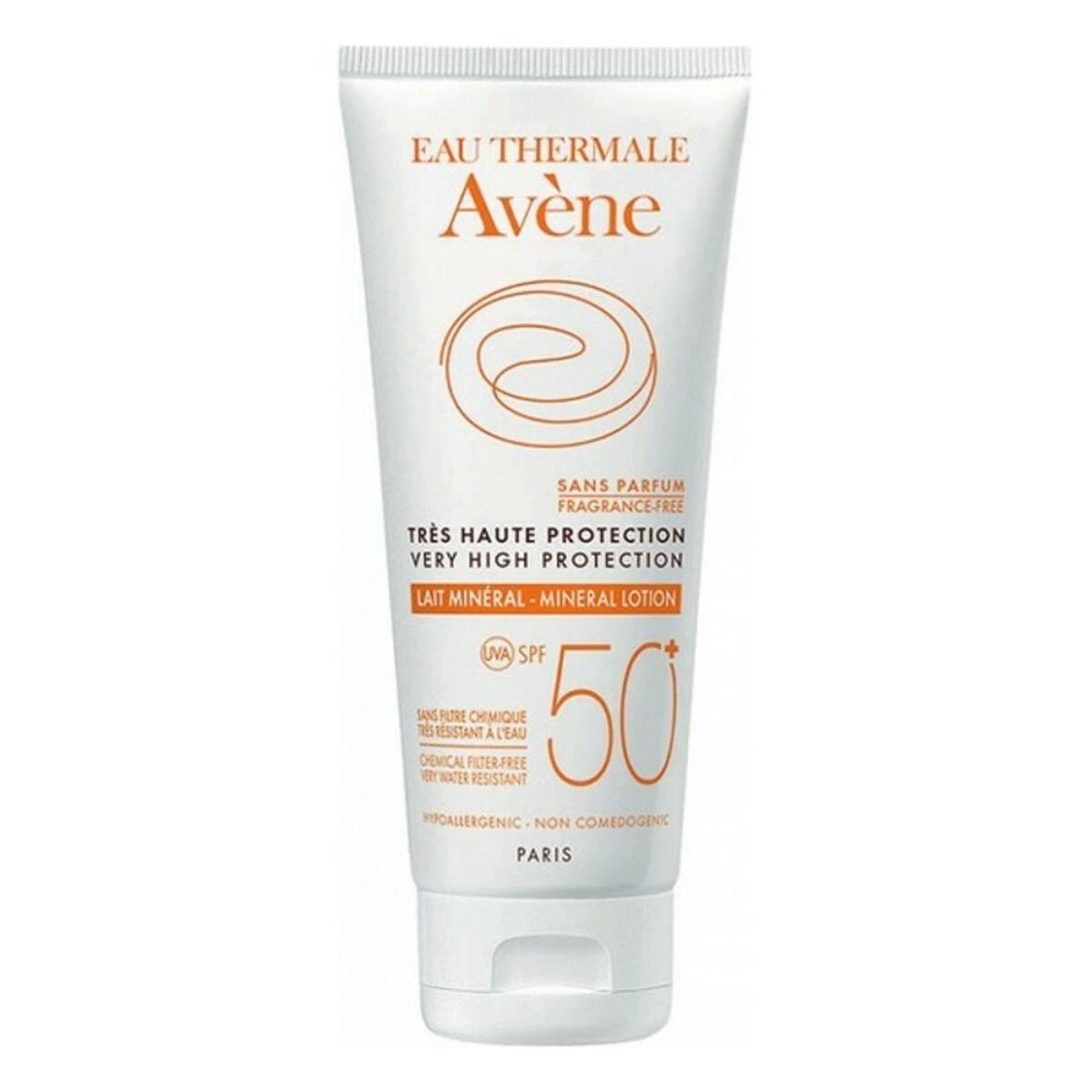 "Avene" labai aukštos apsaugos mineralinis laitas Spf 50+ 100ml