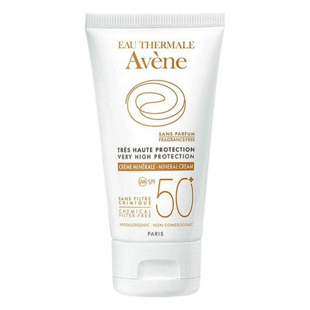 "Avene" labai aukštos apsaugos mineralinis kremas Spf50+ 50ml
