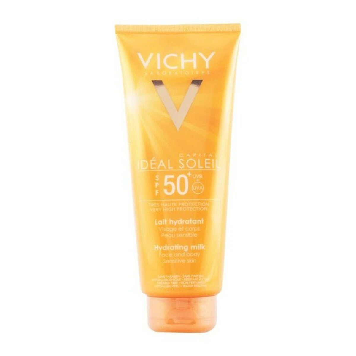 "Vichy Idéal Soleil" apsauginis veido ir kūno pienelis nuo saulės Spf50 300ml