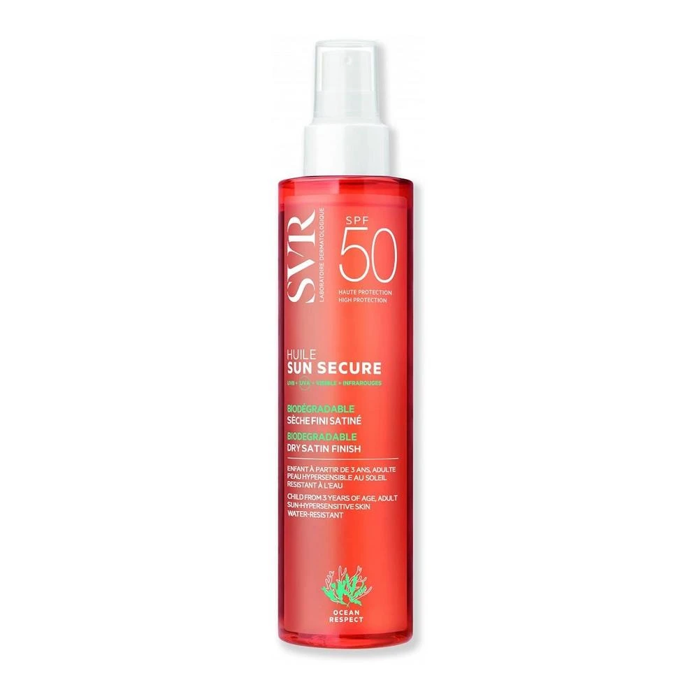 SVR Sun Secure Huile Seche Spf50 kūno odos apsauga nuo saulės 200ml