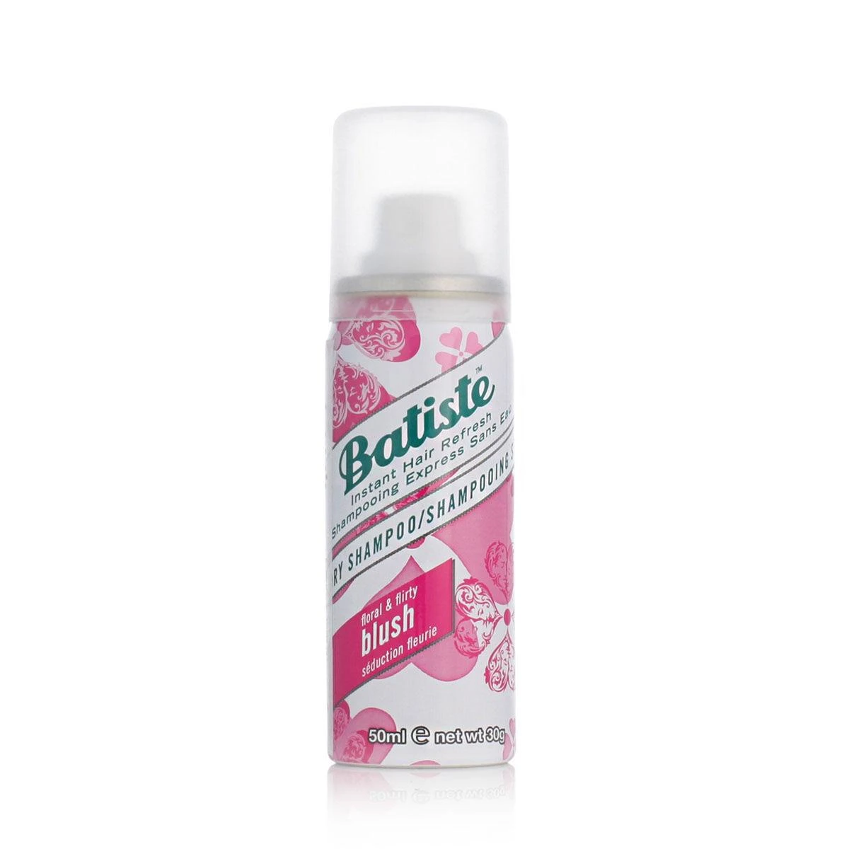 Sausas šampūnas plaukams Batiste Floral &amp; Fruity Blush Sausas šampūnas 50ml