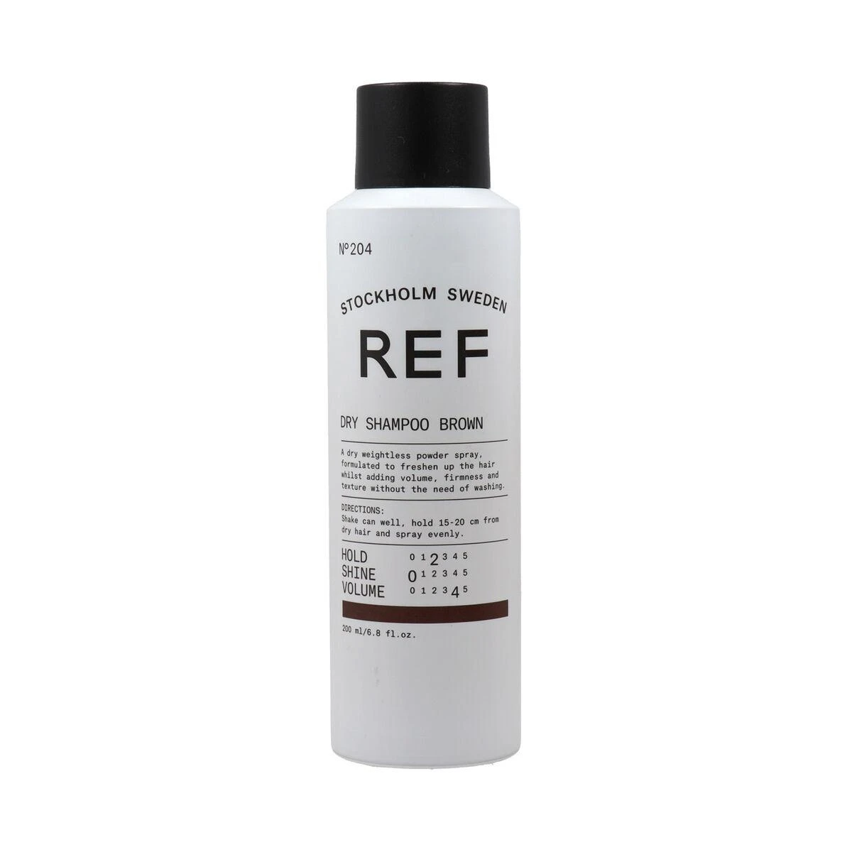 REF Texture & Form No.204 Brown Vegan Hair Desas šampūnas Gaivinantis, 200 ml