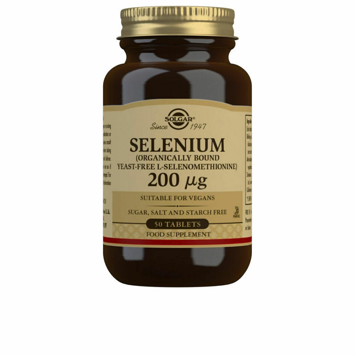 Solgar Selenas 200 µg 50 tablečių