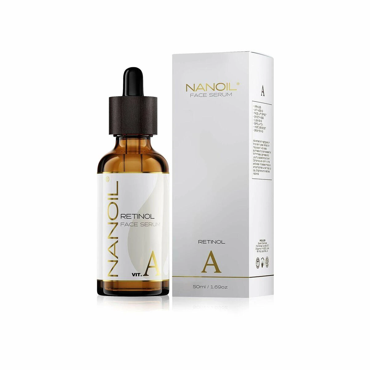 Nanoil Nanolash veido serumas su retinoliu 50ml
