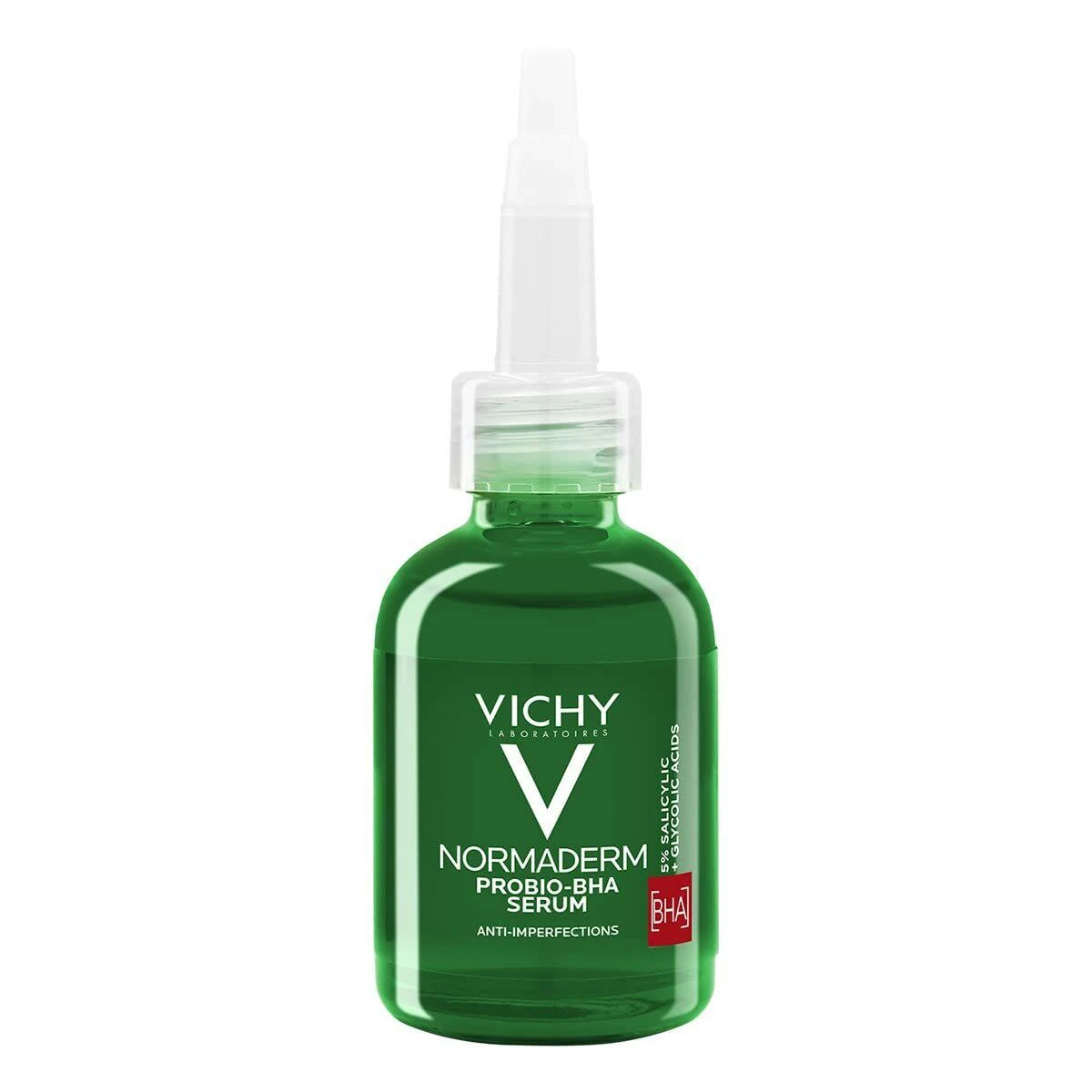 Vichy Normaderm Probio-BHA Serumas serumas aknės pažeistai odai, 30 ml
