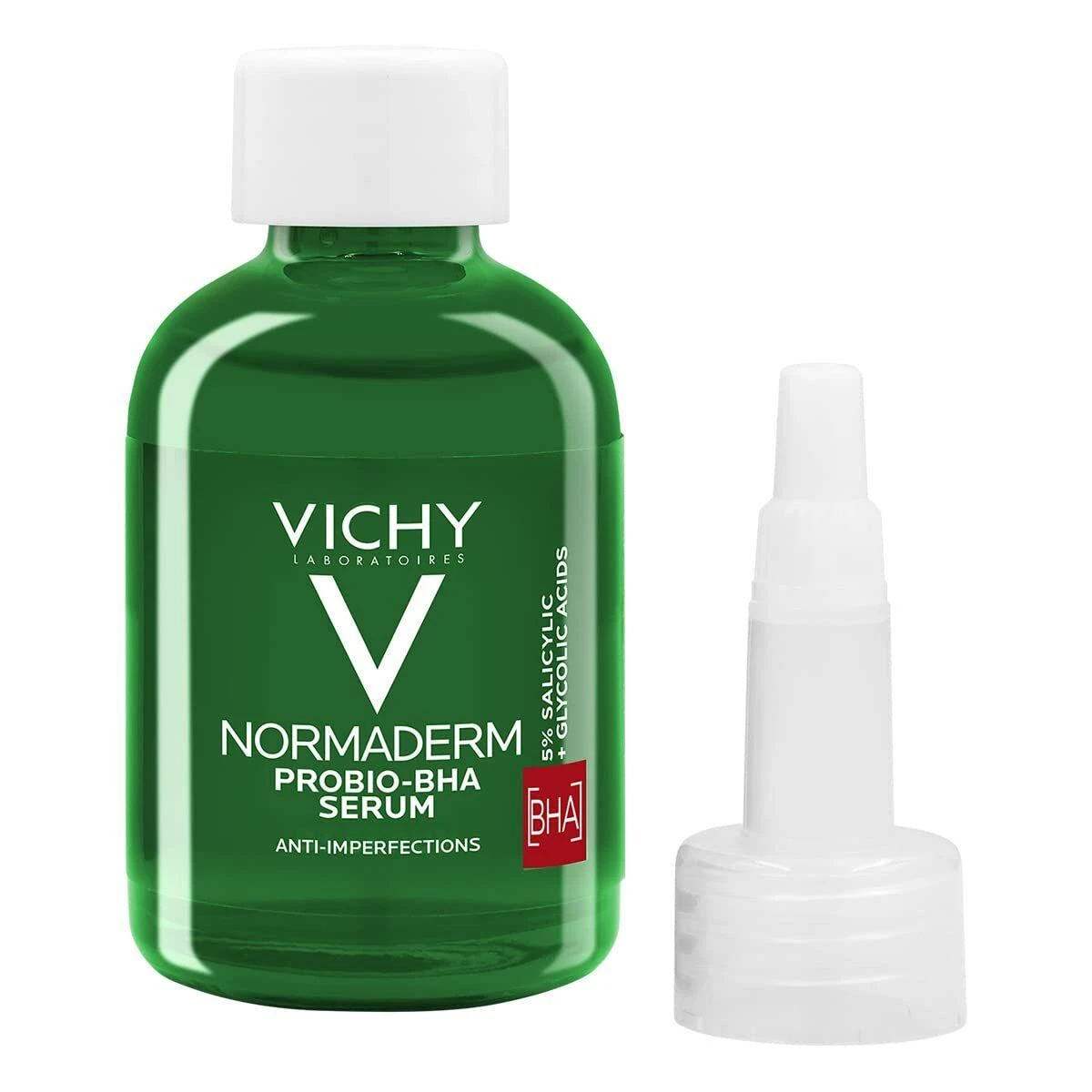 Vichy Normaderm Probio-BHA Serumas serumas aknės pažeistai odai, 30 ml
