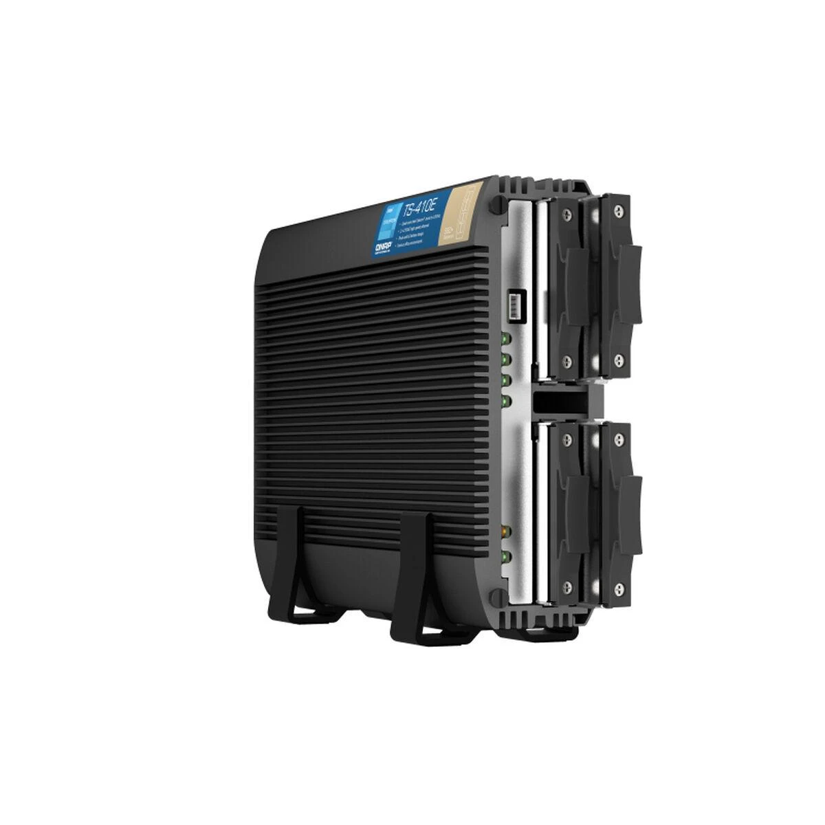Serveris QNAP TS-410E NAS Tower Ethernet LAN Juodas J6412