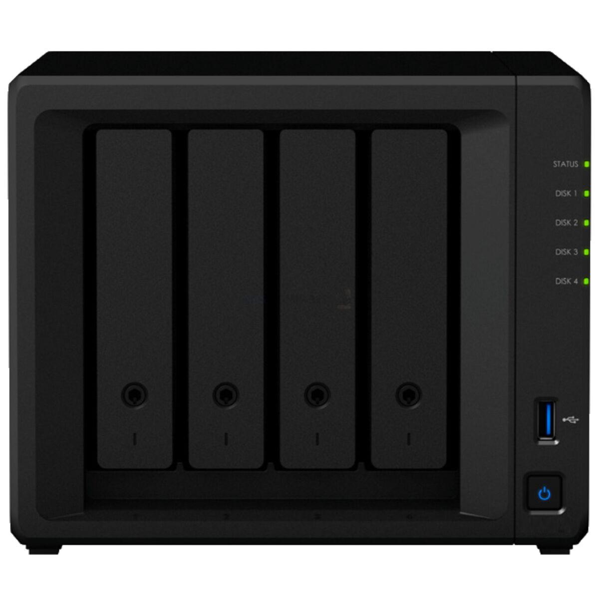 Serveris Synology | Bokštinis NAS | DS423+ | Intel Celeron | J4125 | Procesoriaus dažnis 2,7 GHz | 2 GB | DDR4