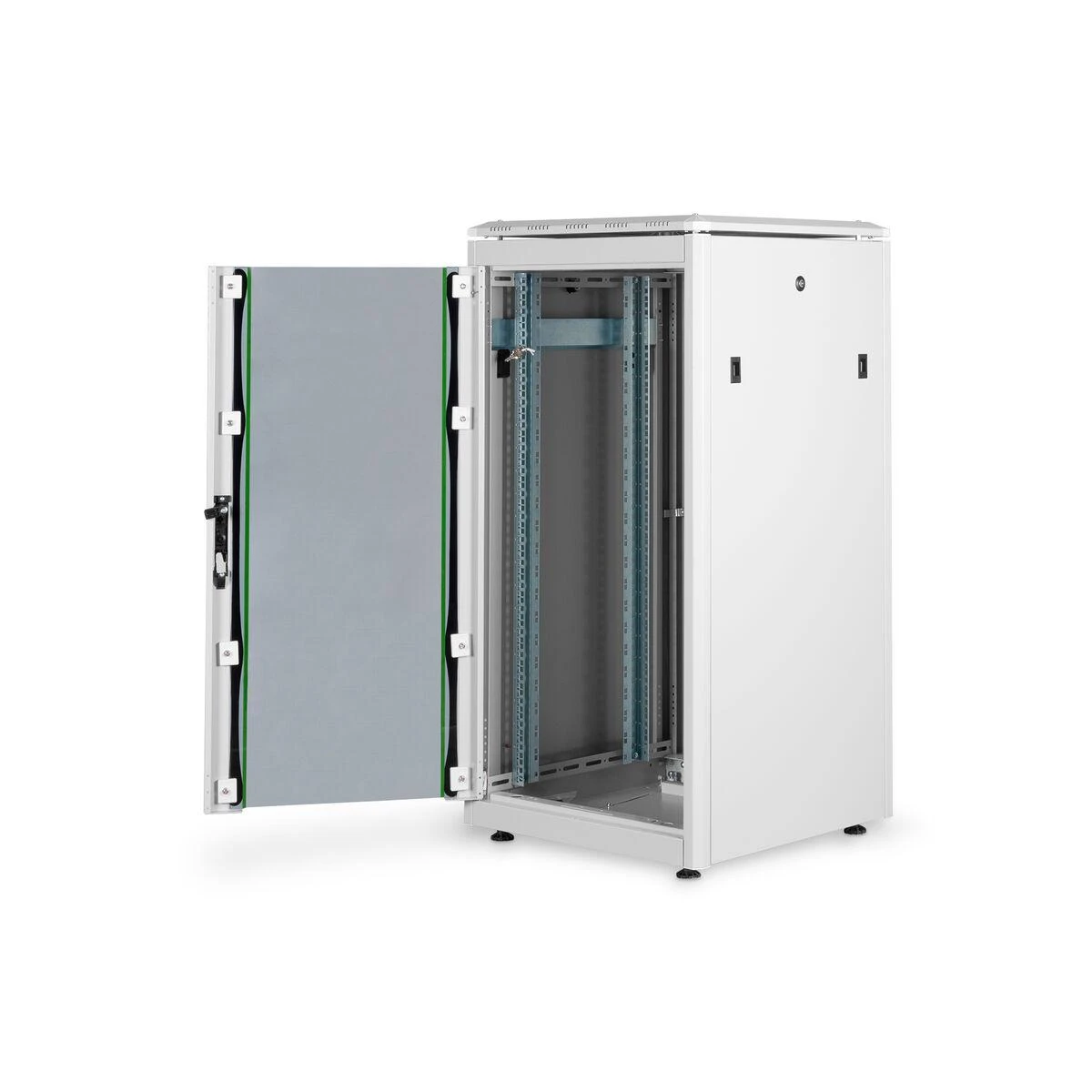 DIGITUS Netzwerkschrank Unique 22HE 1164x600x600mm grau (Speditionsversand)