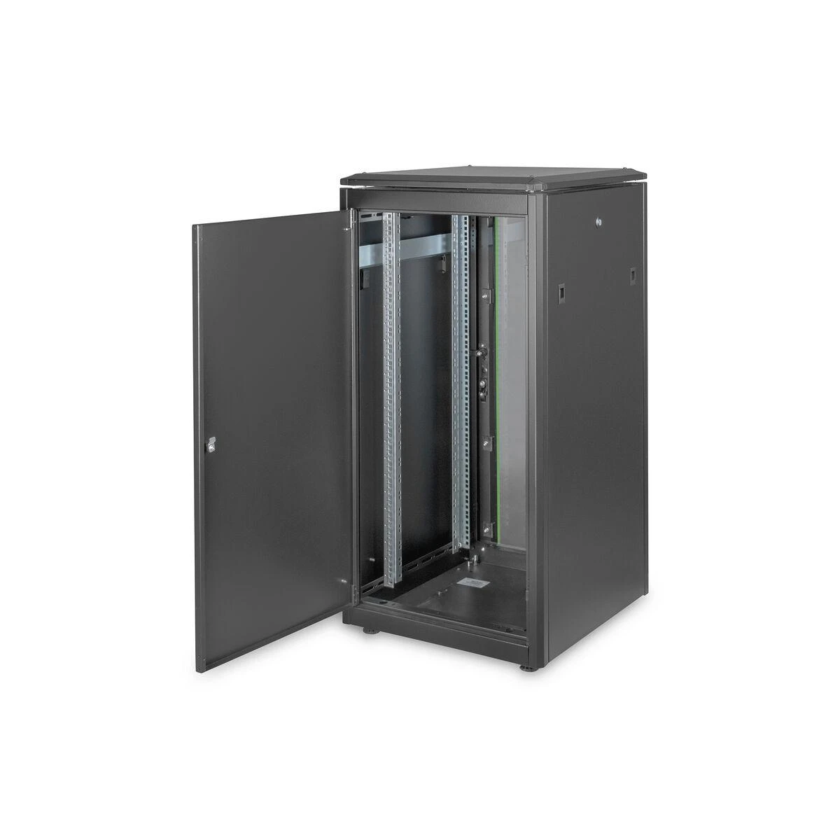 DIGITUS Netzwerkschrank Unique 22HE 1164x600x600mm juodas (Speditionsversand)