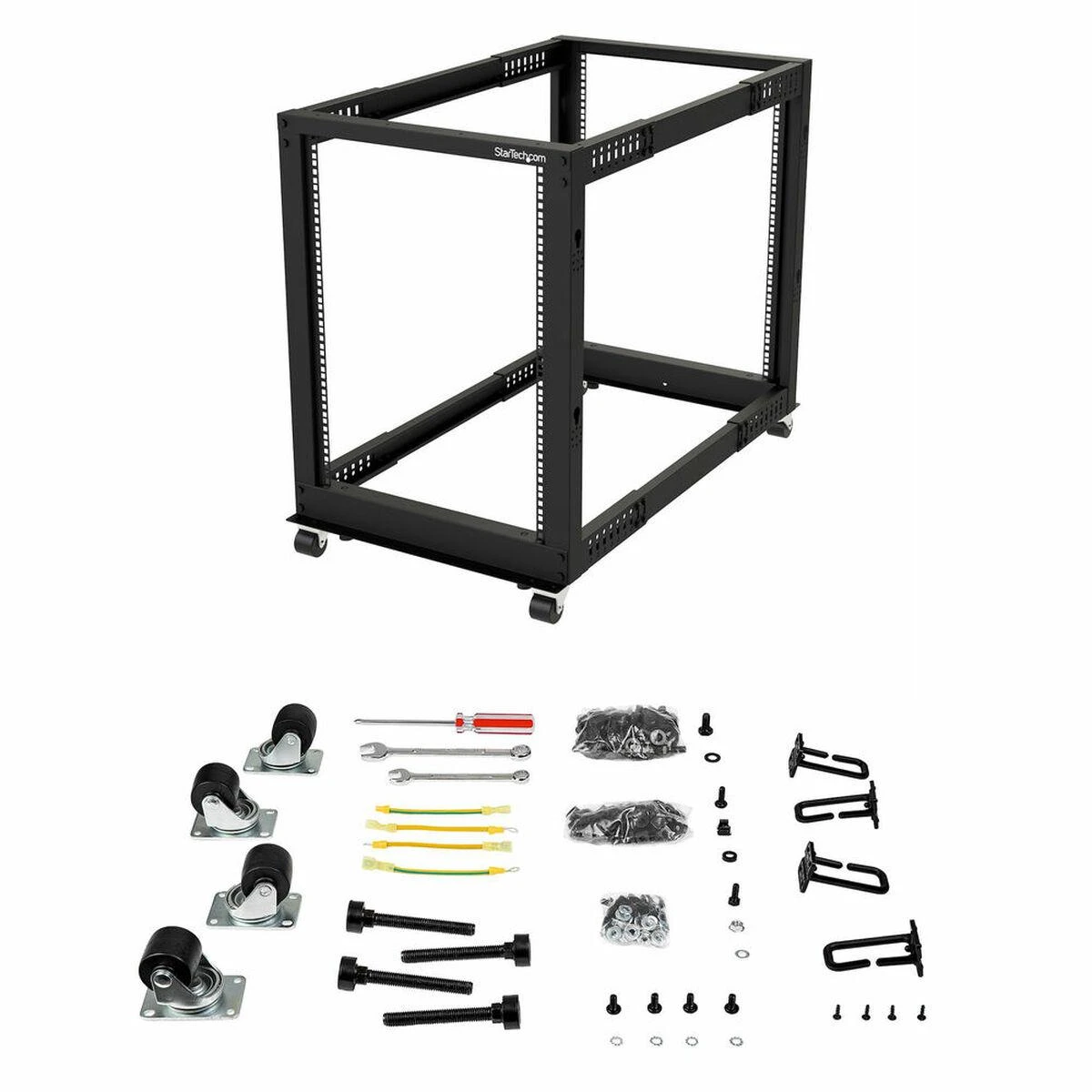 StarTech 15U OPEN FRAME RACK - 4 POST/.