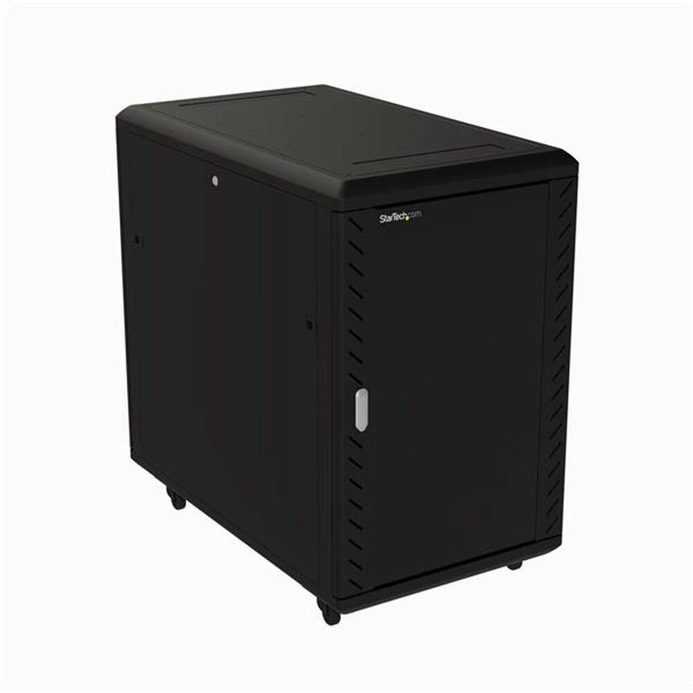 StarTech 19 colių 18U stovi spintelė (RK1836BKF)