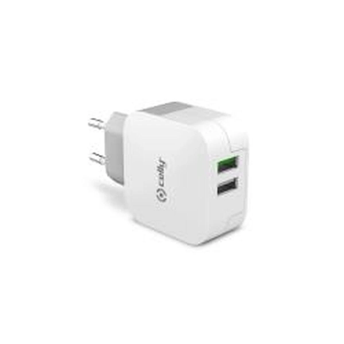 CELLY TRAVEL Įkroviklis TURBO 2USB 3.4A