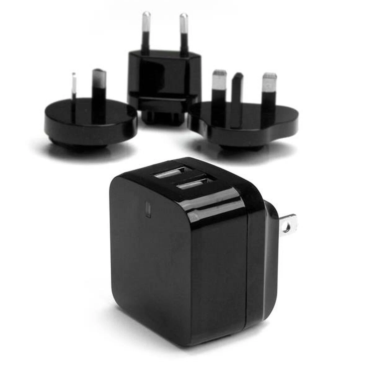 Įkroviklis StarTech 2x USB-A 3.4 A (USB2PACBK)