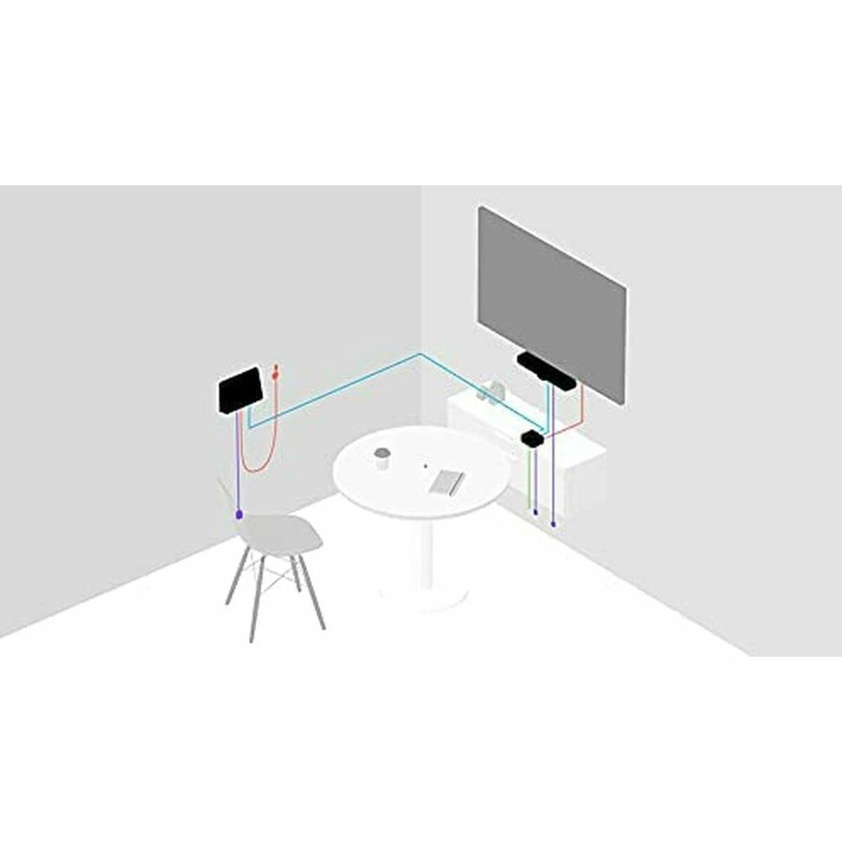 Laikiklis Logitech Bakstelėkite Sieninis tvirtinimas