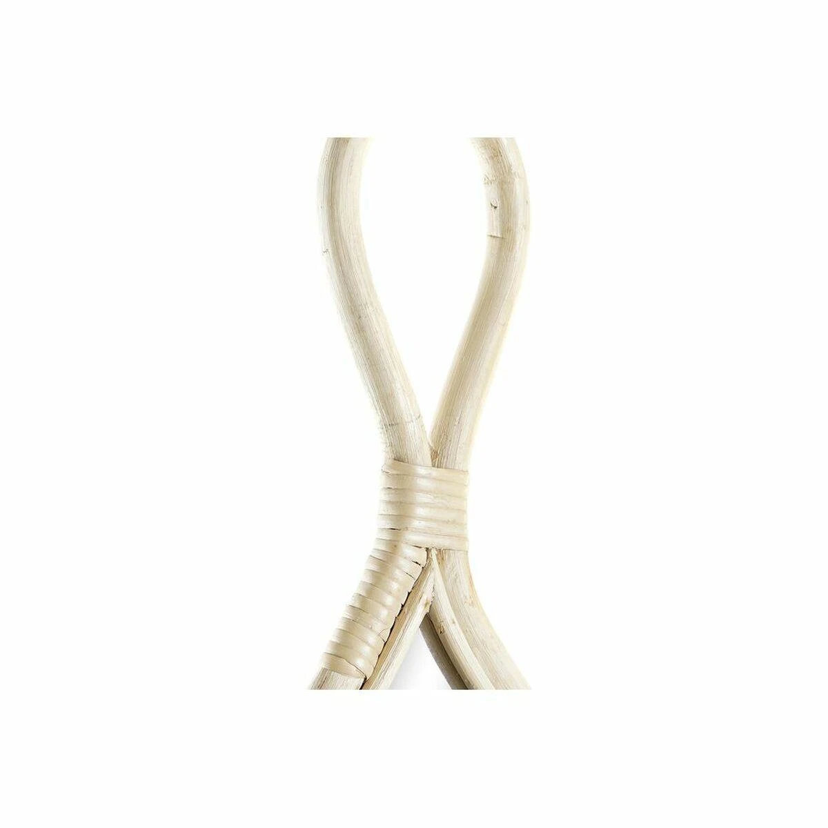 Sieninis veidrodis DKD Home Decor Veidrodis Natūralus Bambukas