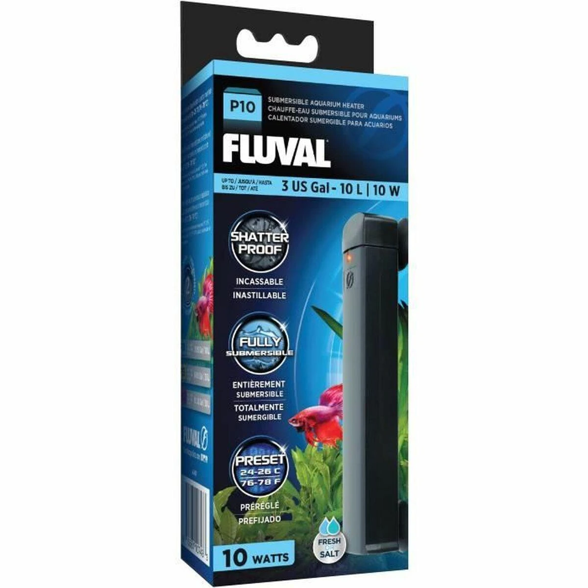„Fluval“ – šildytuvas P10 10W – (129.1060)
