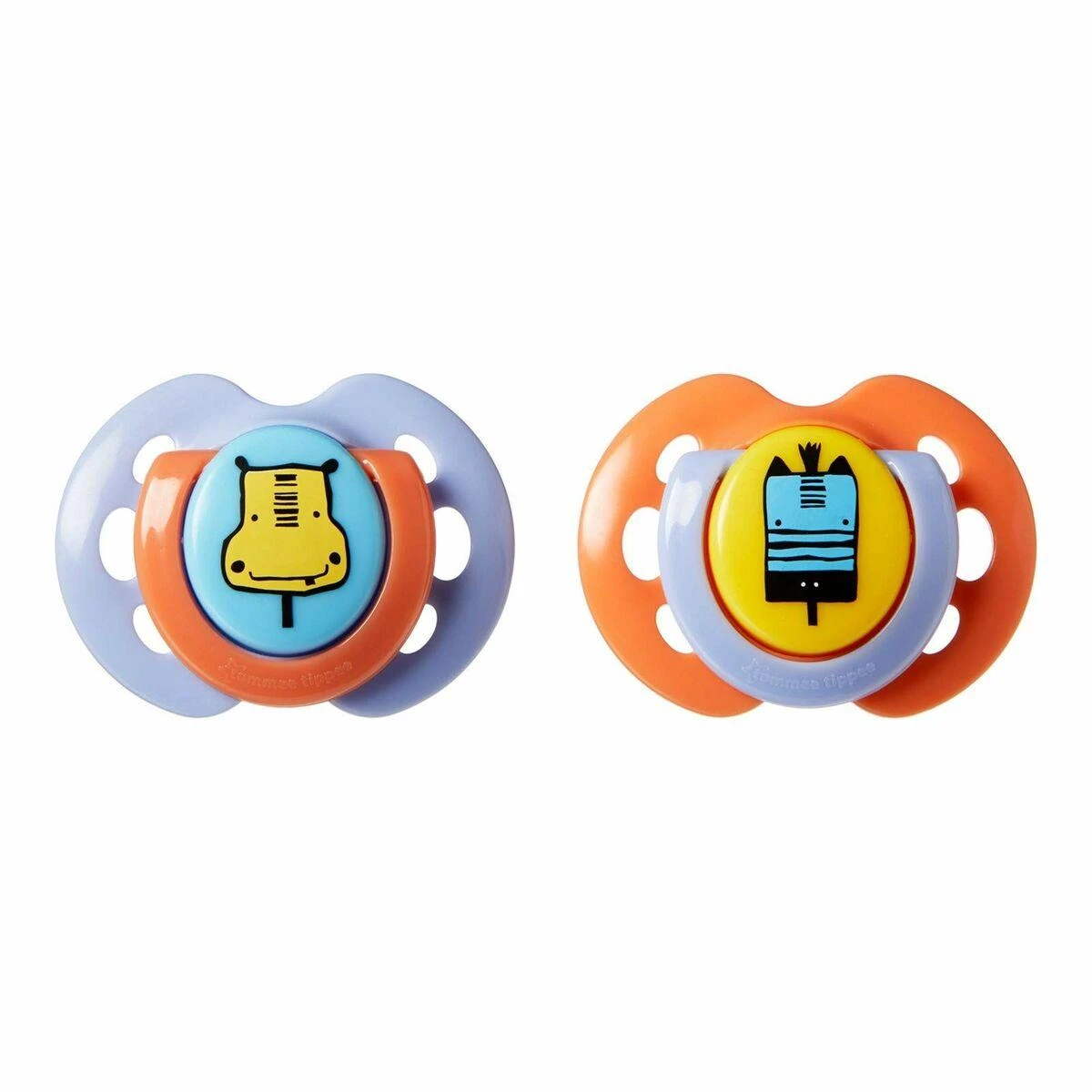 Tommee Tippee čiulptukai silikoniniai 2vnt 0-6m Fun 43335763
