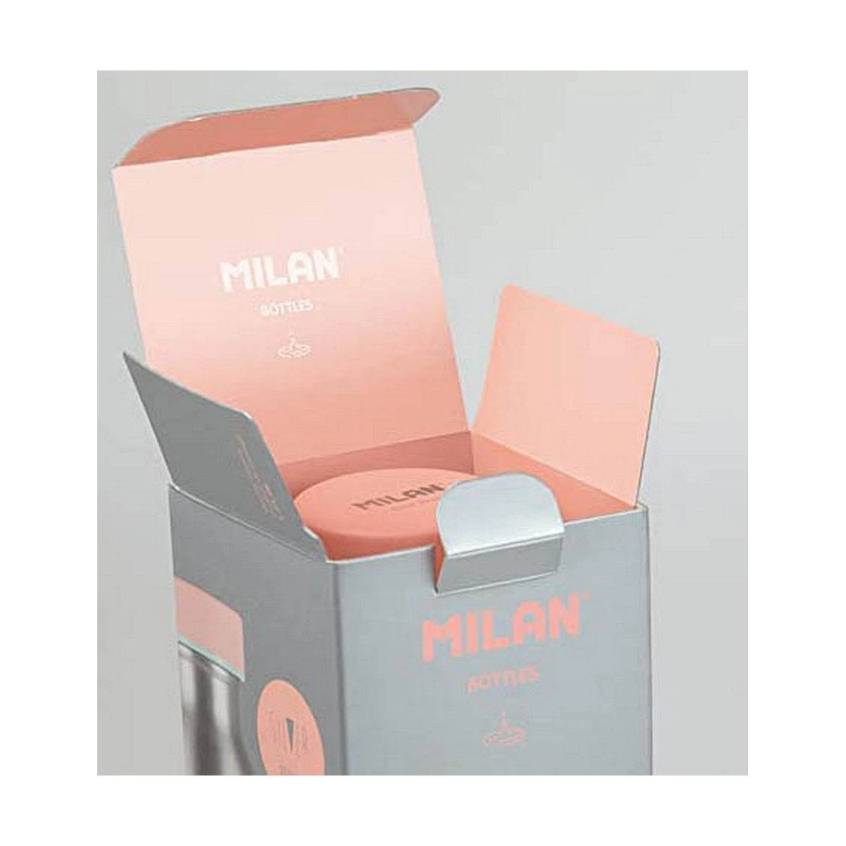 *Gertuvė nerūdijančio plieno izoterminė 591ml Sidabrinis 643020SL MILAN