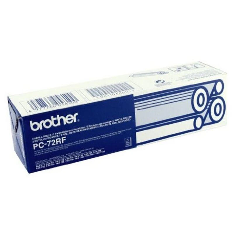 Brother PC-72RF fakso reikmuo 144 puslapiai Juoda Fakso juosta 2 vnt