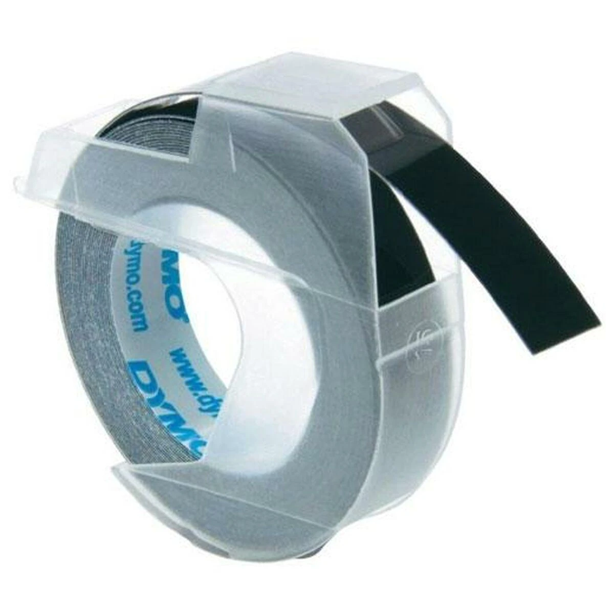 Dymo juosta 9mm 3m Blizgi, juoda