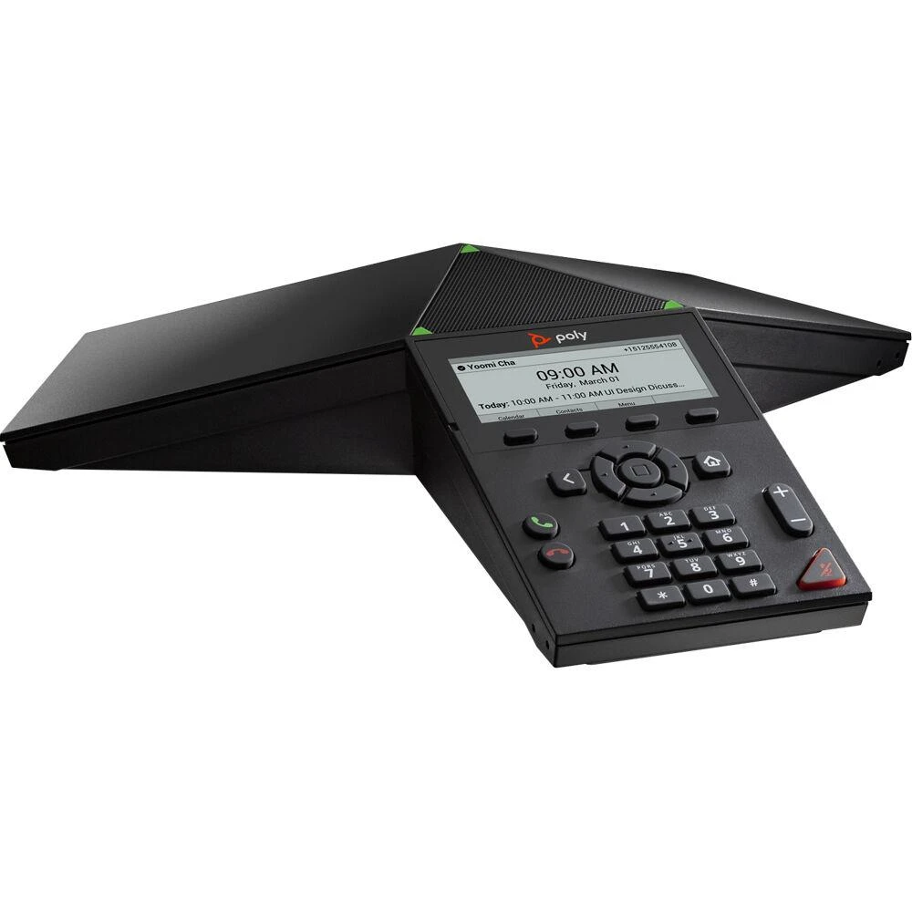 IP konferencinis telefonas su PoE  Poly TRIO 8300 OPENSIP CONF TELEFONAS / POE WIFI BLUETOOTH W / 7,6 M / 25 FT