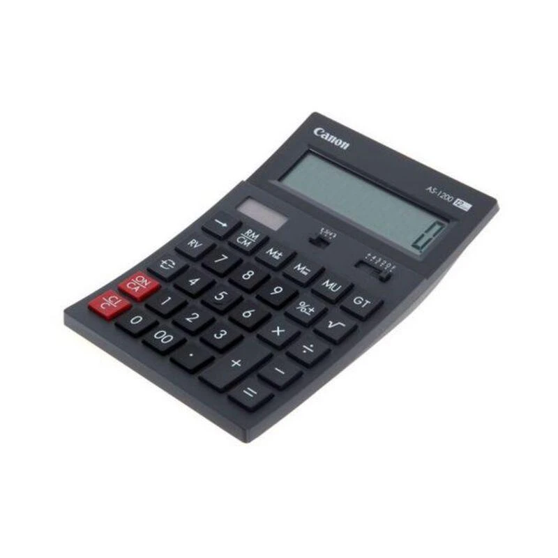 Canon AS1200HB skaičiuotuvas su 12 skaitmenų ekranu