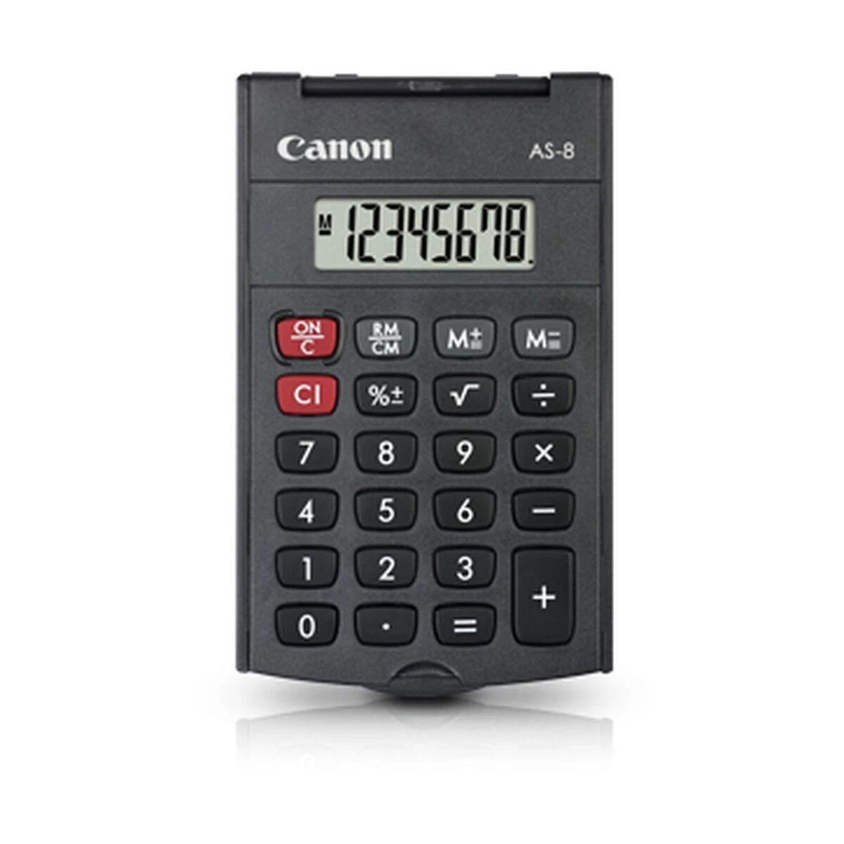 Canon AS-8 skaičiuotuvas Kišenė Skaičiuotuvo ekranas Pilka