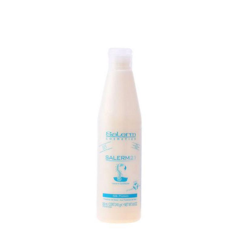 „Salerm Cosmetics 21“ nenuplaunamas kondicionierius su šilko baltymais, 250 ml