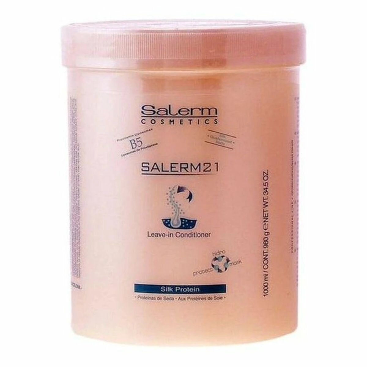 „Salerm Cosmetics 21 Silk Protein Leave-in“ kondicionierius 1000ml