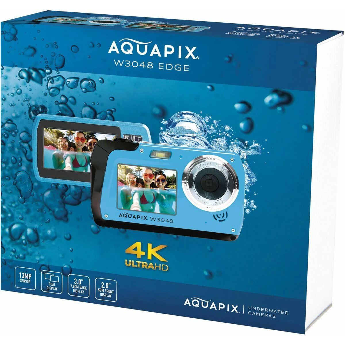Nuotraukų rėmelis Easypix Aquapix W3048-I Iceblue Edge 10075