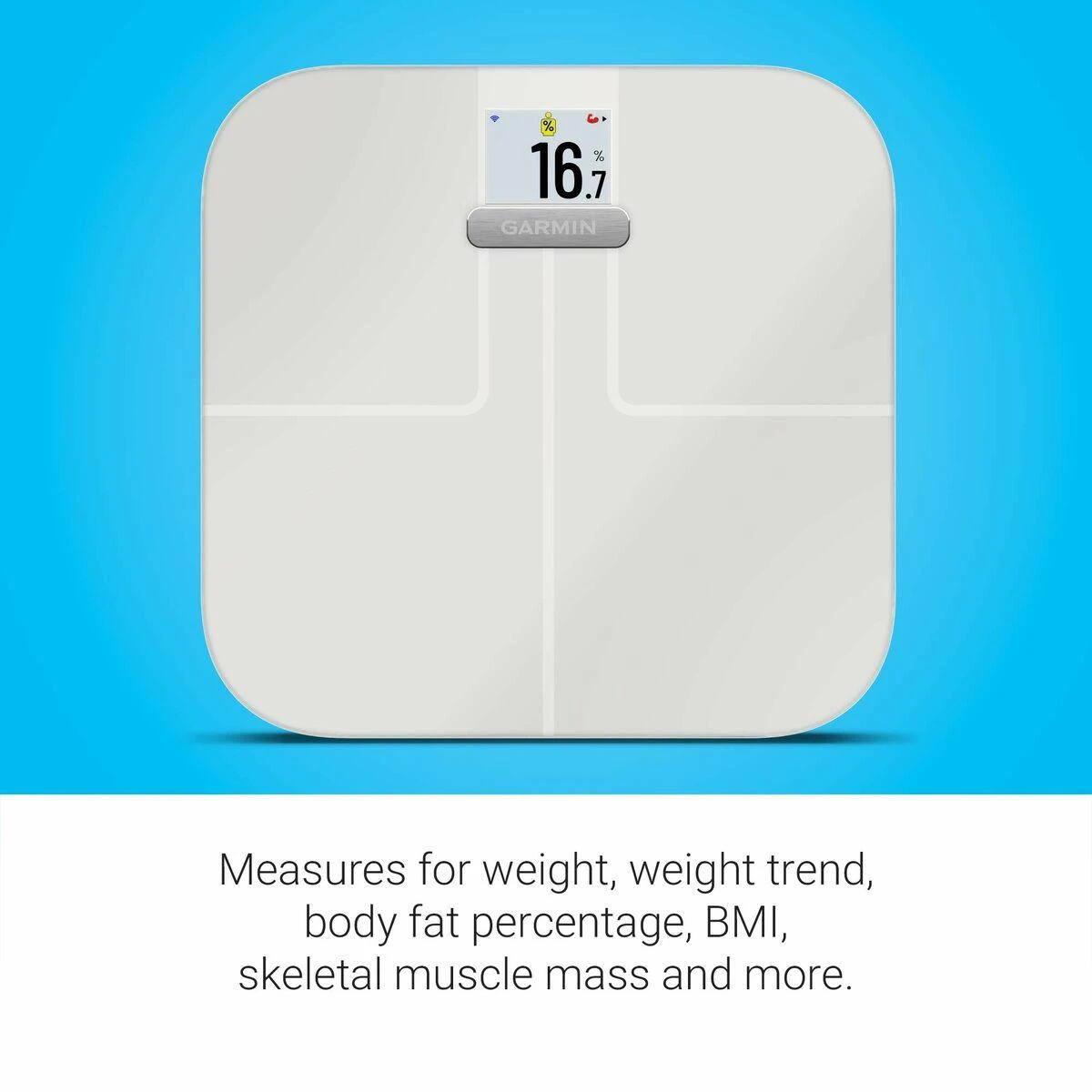 Išmaniosios svarstyklės GARMIN Index S2 Baltos