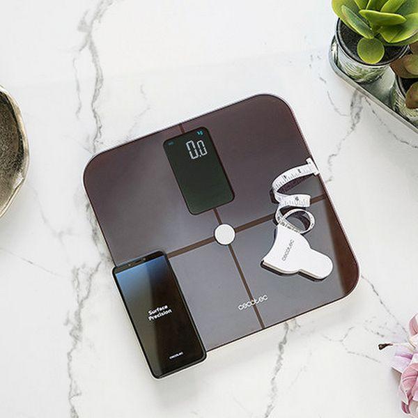 Asmeninės svėrimo svarstyklės Cecotec Surface Precision 10400 Smart Healthy Vision Chestnut