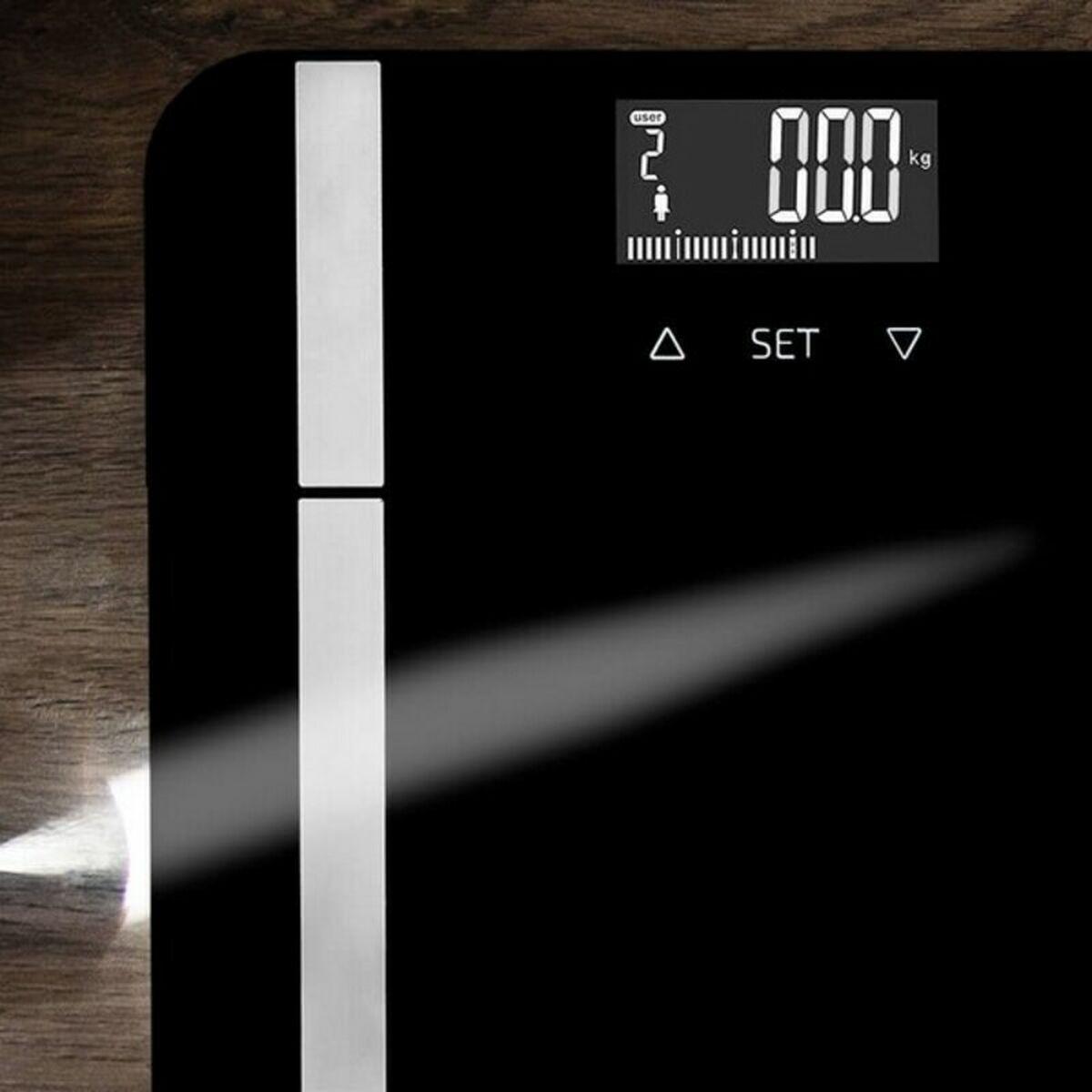 Svarstyklės Cecotec | Smart Bathroom Scale | Surface Precision 9450 Full Healthy | Maximum weight (capacity) 180 kg | Accuracy 100 g | Juodas