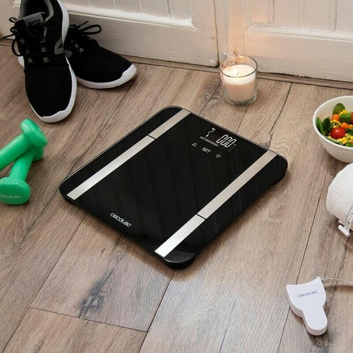 Svarstyklės Cecotec | Smart Bathroom Scale | Surface Precision 9450 Full Healthy | Maximum weight (capacity) 180 kg | Accuracy 100 g | Juodas