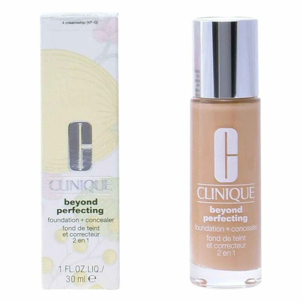 „Clinique Beyond Perfecting Foundation“ makiažo pagrindas ir kaukė „Creamwhip“, 30 ml